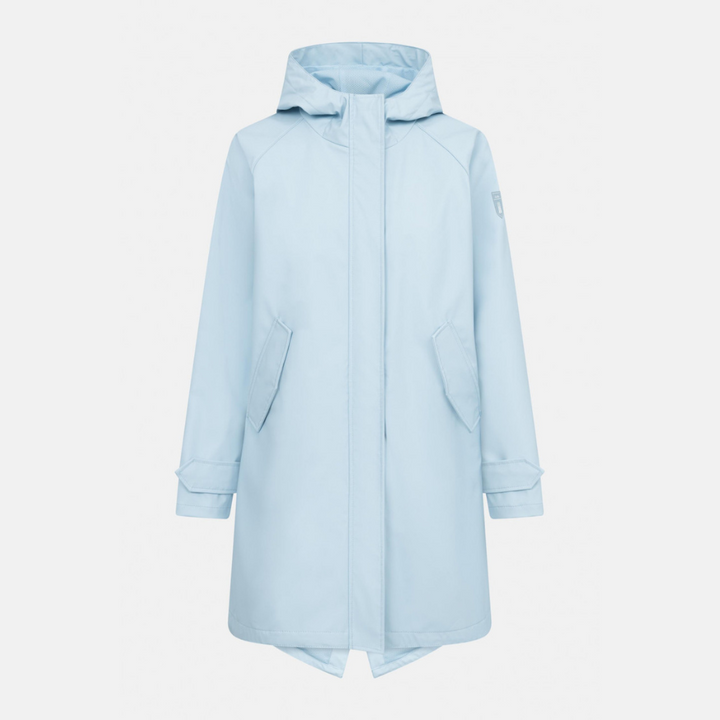 Traveby Friese Plain women's rain jacket Skyride light blue