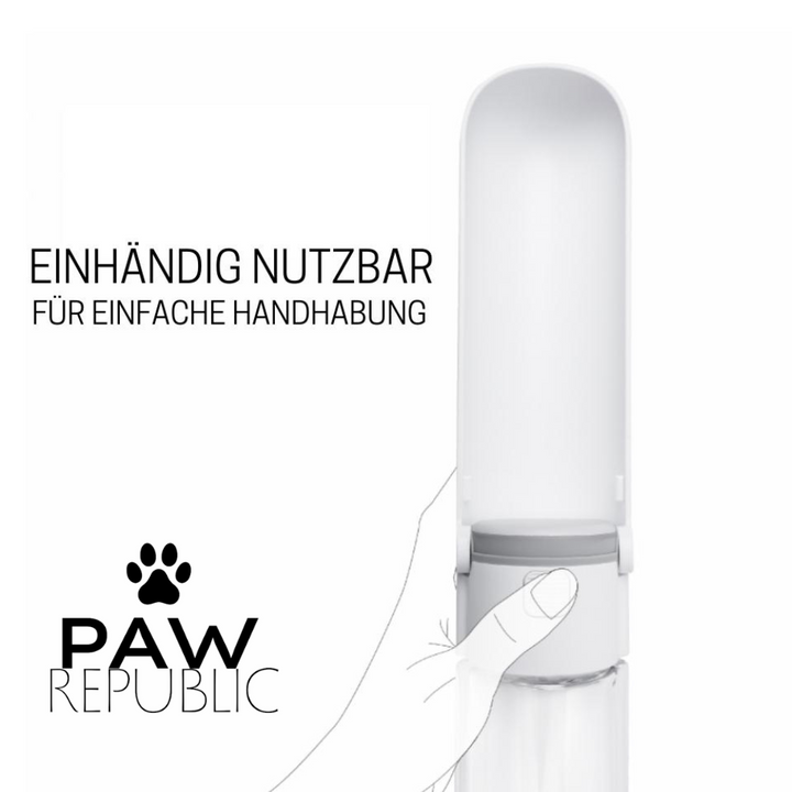 Paw Republic Hunde-Trinkflasche Waterfall2go 420ml