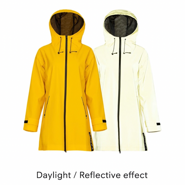 Highly reflective raincoat / Yellow