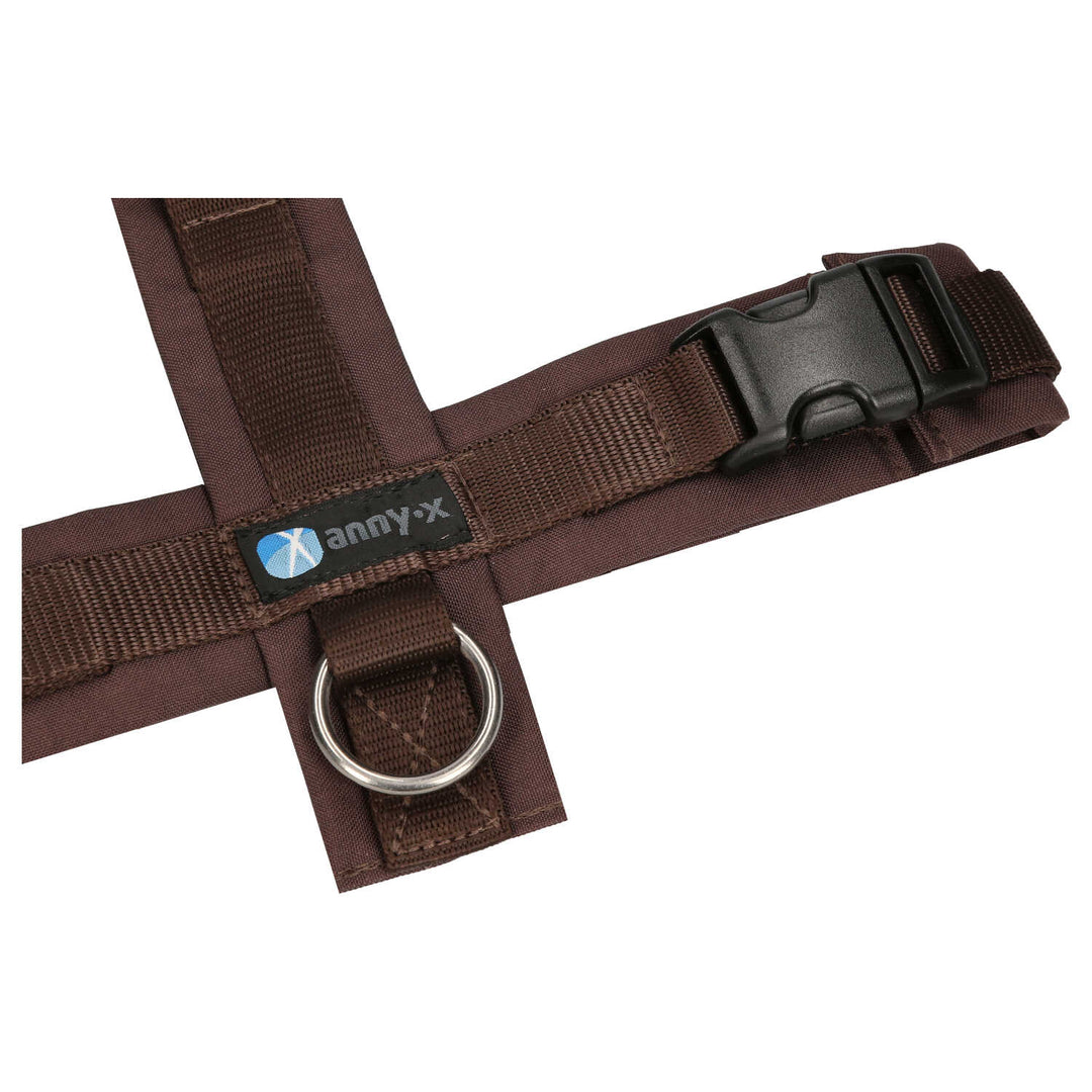 AnnyX dog harness fun brown-brown