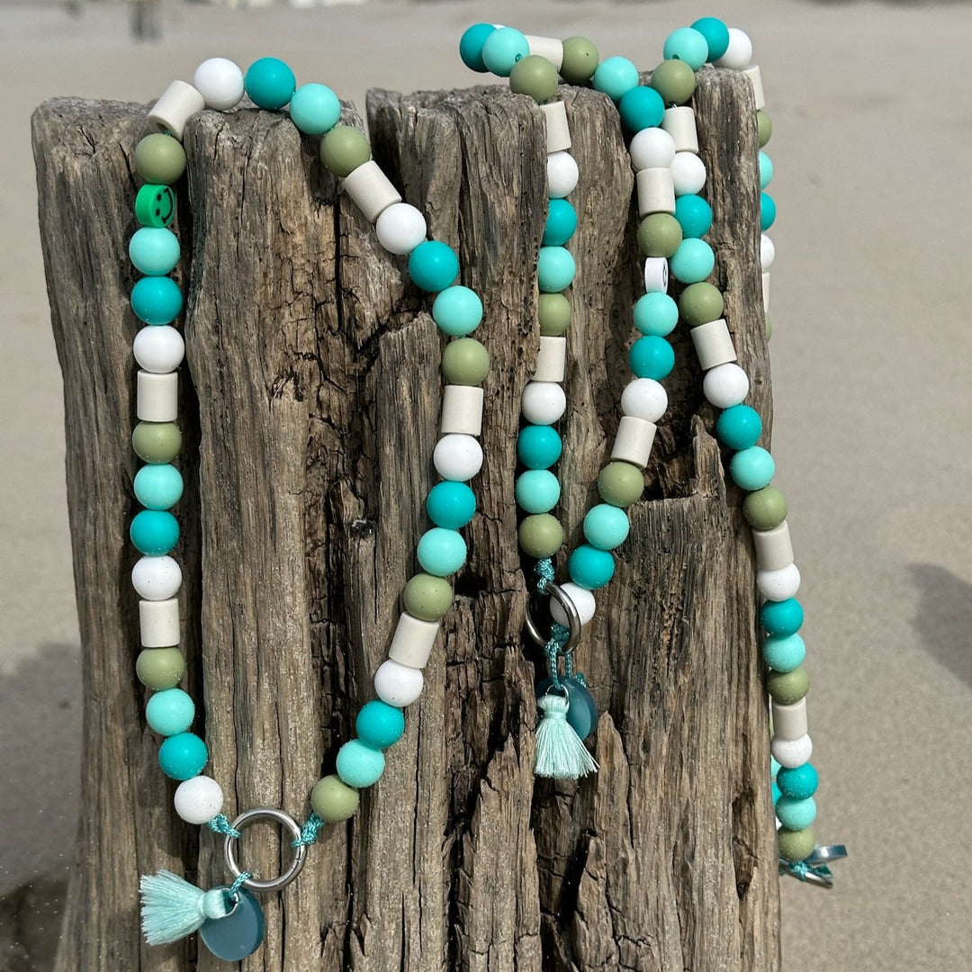 Zeeland Dog Beach chain with EM ceramic, tear-resistant