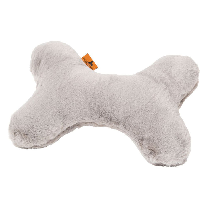 Cuddly pillow "TAUPE" bone shape