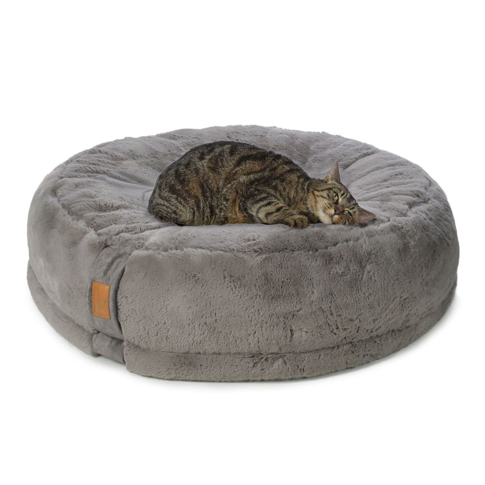 HYGGEBED 4 cats taupe M