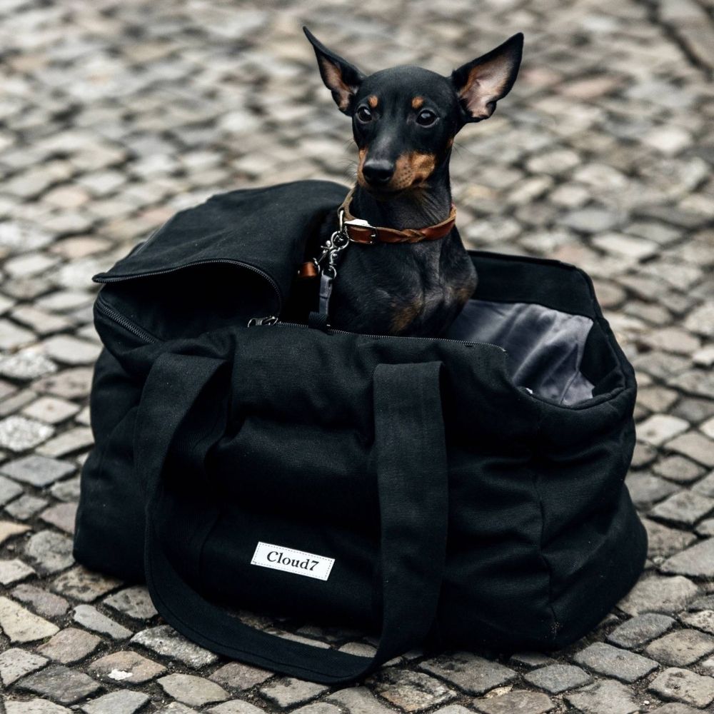 Dog Bag Bergamo Black
