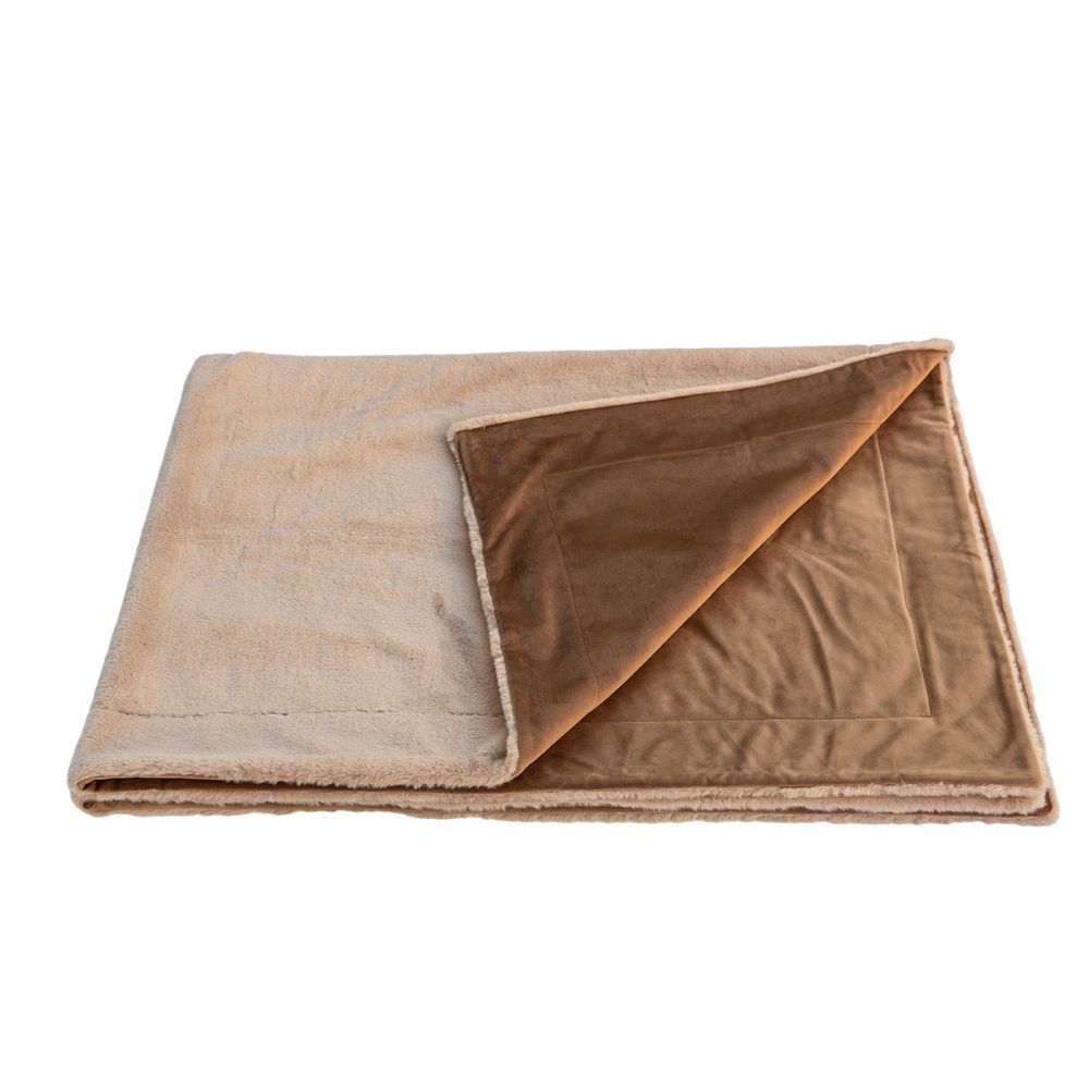 Hyggeblanket - knuffelige deken voor je kastanjebruin