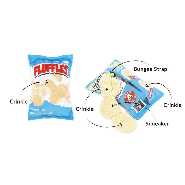 Bag of Fluffles chips