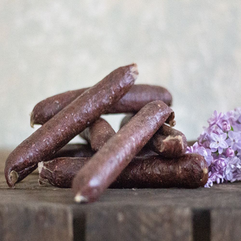 "Wild Berry": dried wild sausage with black currant