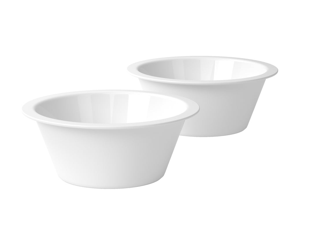 DOGBAR porcelain replacement bowls 2 pieces