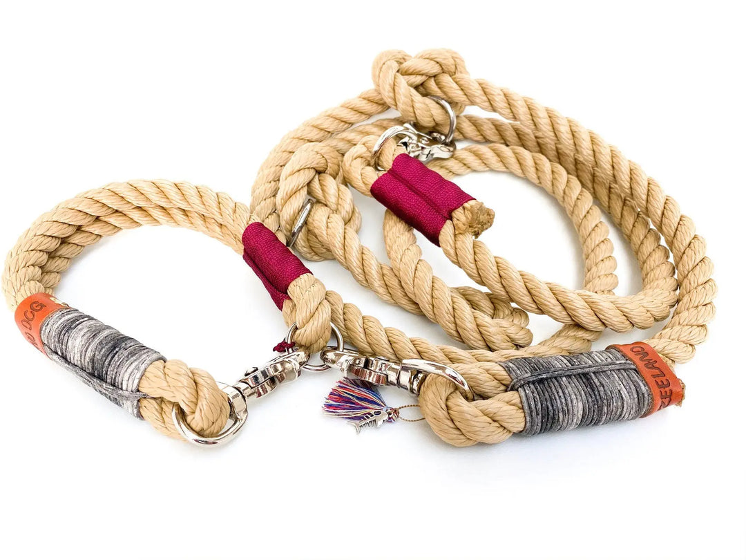 Optional as a set: Order your matching rope collar directly and save!
